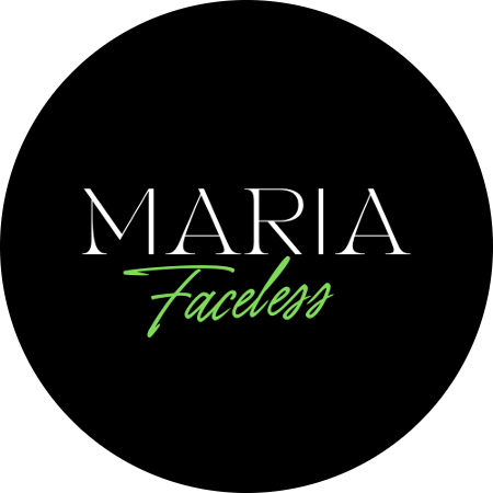 atom bio de Maria Faceless Marketing Digital