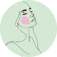 atom bio de Mujer Atractiva