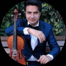 atom bio de Franklin Marin - Violinist