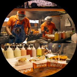 atom bio de Tanki Food truck