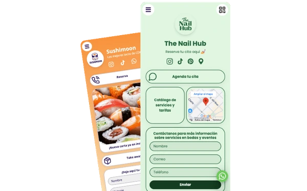 Example of a quote-request page supported by trust and context before WhatsApp