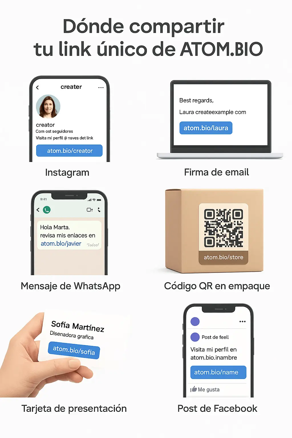 compartilhar todas as redes sociais em um só link