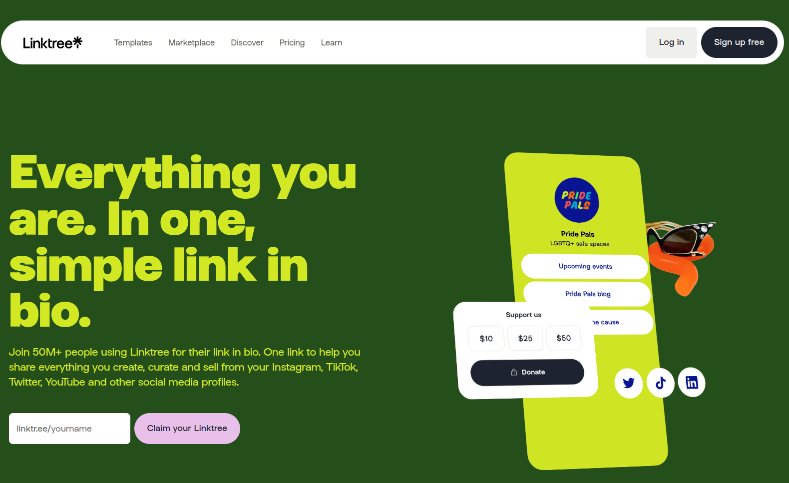 how to start linktree