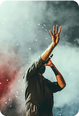 Link in bio para artistas con eventos, entradas y apoyo de fans