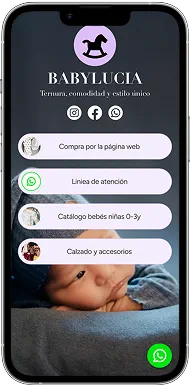Link in bio para negocio online con catálogo y promociones
