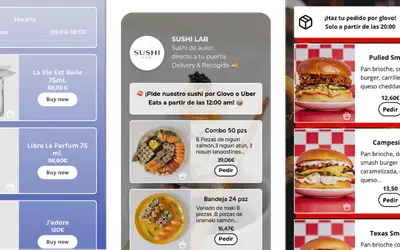 Productos, precios y ofertas en un catálogo digital